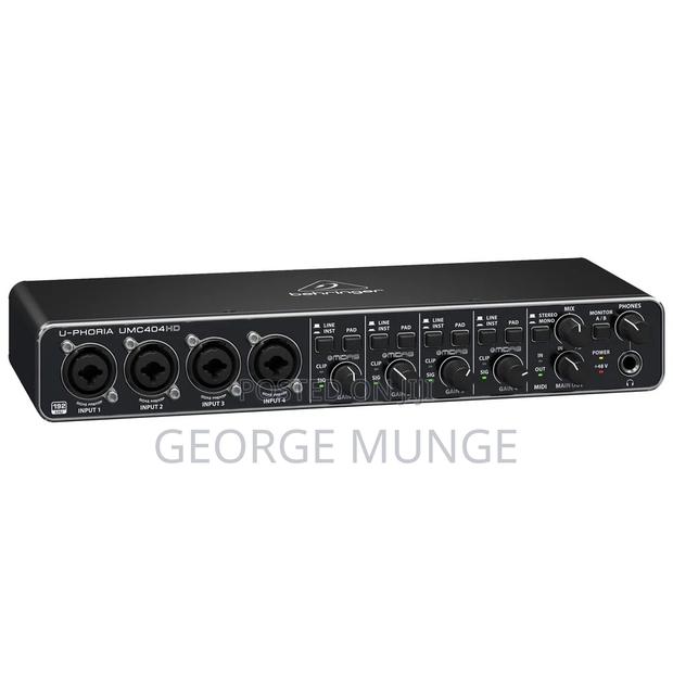 Behringer U-Phoria UMC404HD Audio Interface - thumbnail 2