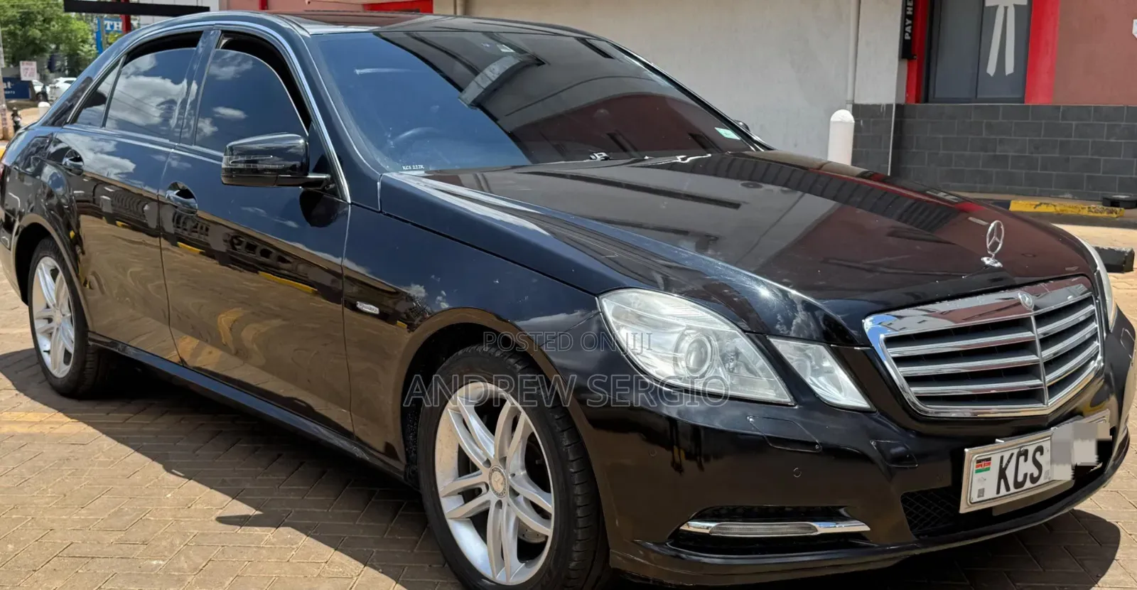 Mercedes-Benz E250 2012 Black