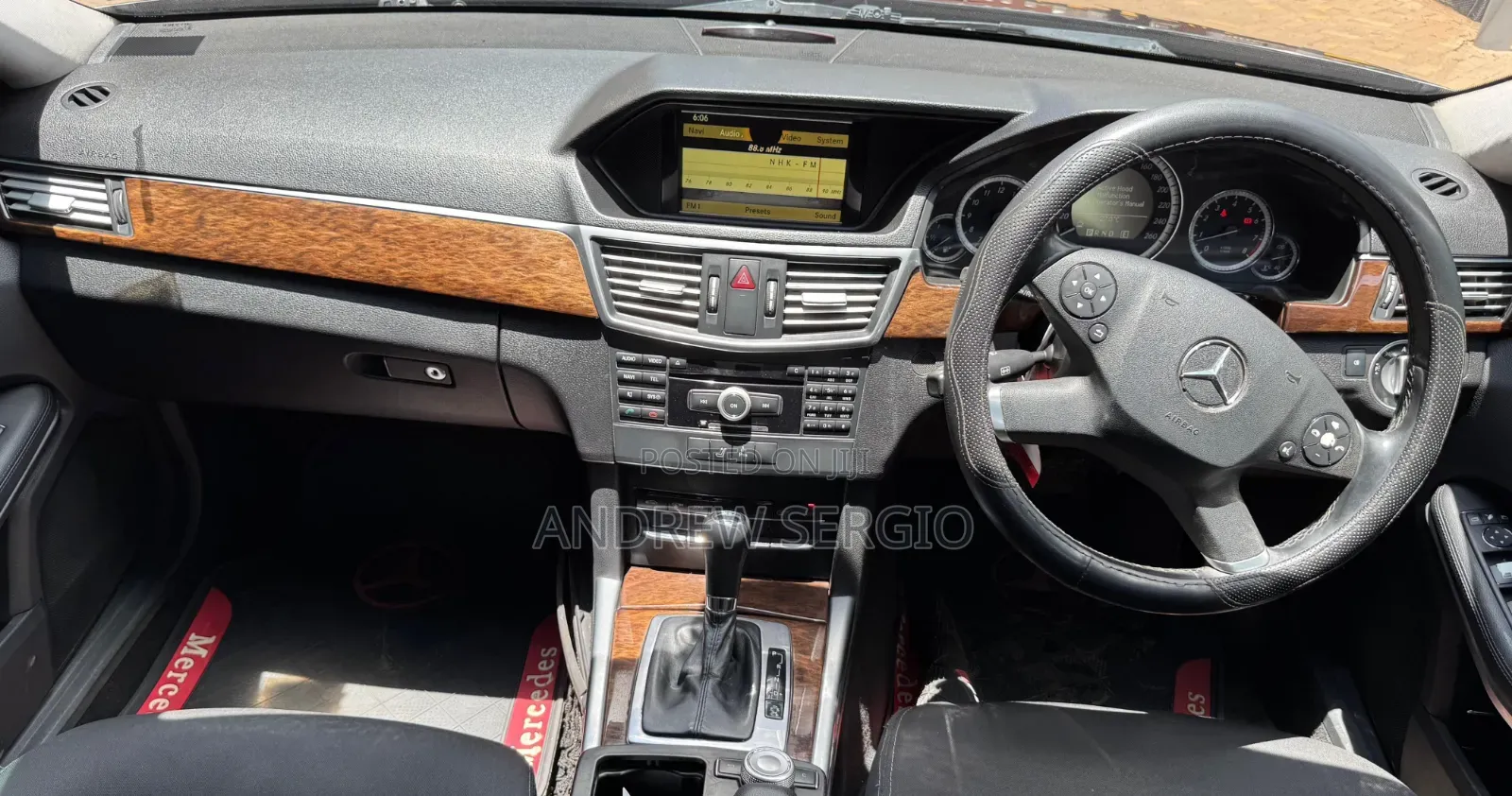 Mercedes-Benz E250 2012 Black