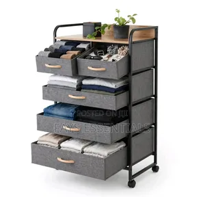 5 Drawer Storage Cabinet With Wheels