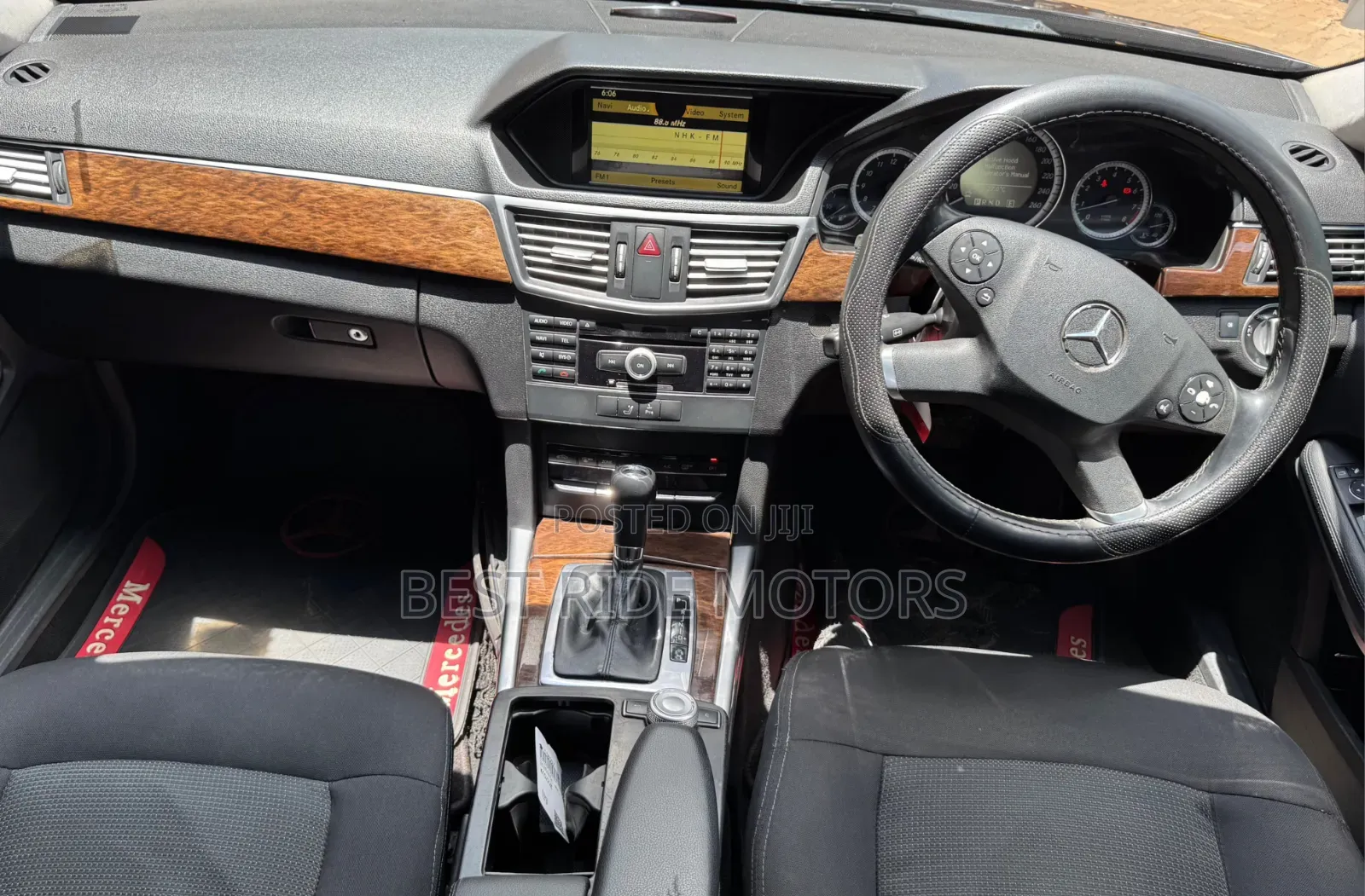 Mercedes-Benz E250 2012 Black