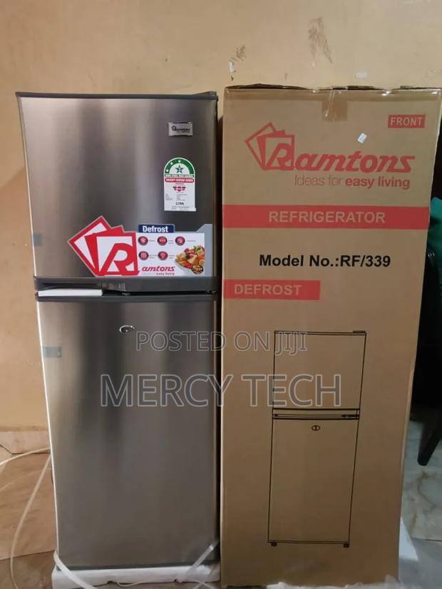Ramtons 138L Double Door Refrigerator - main view