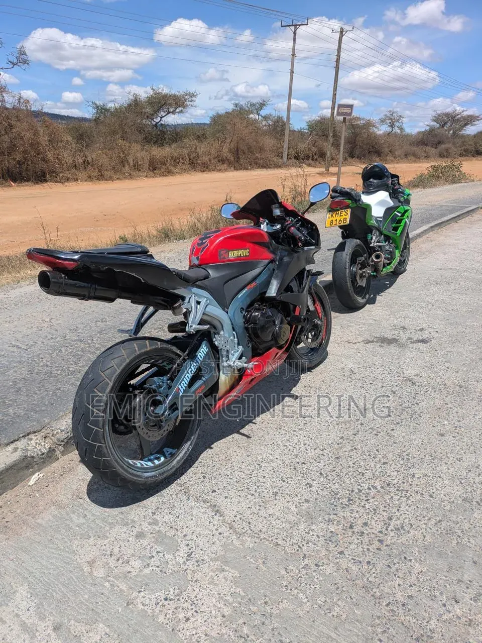 Honda CBR 2012 Red