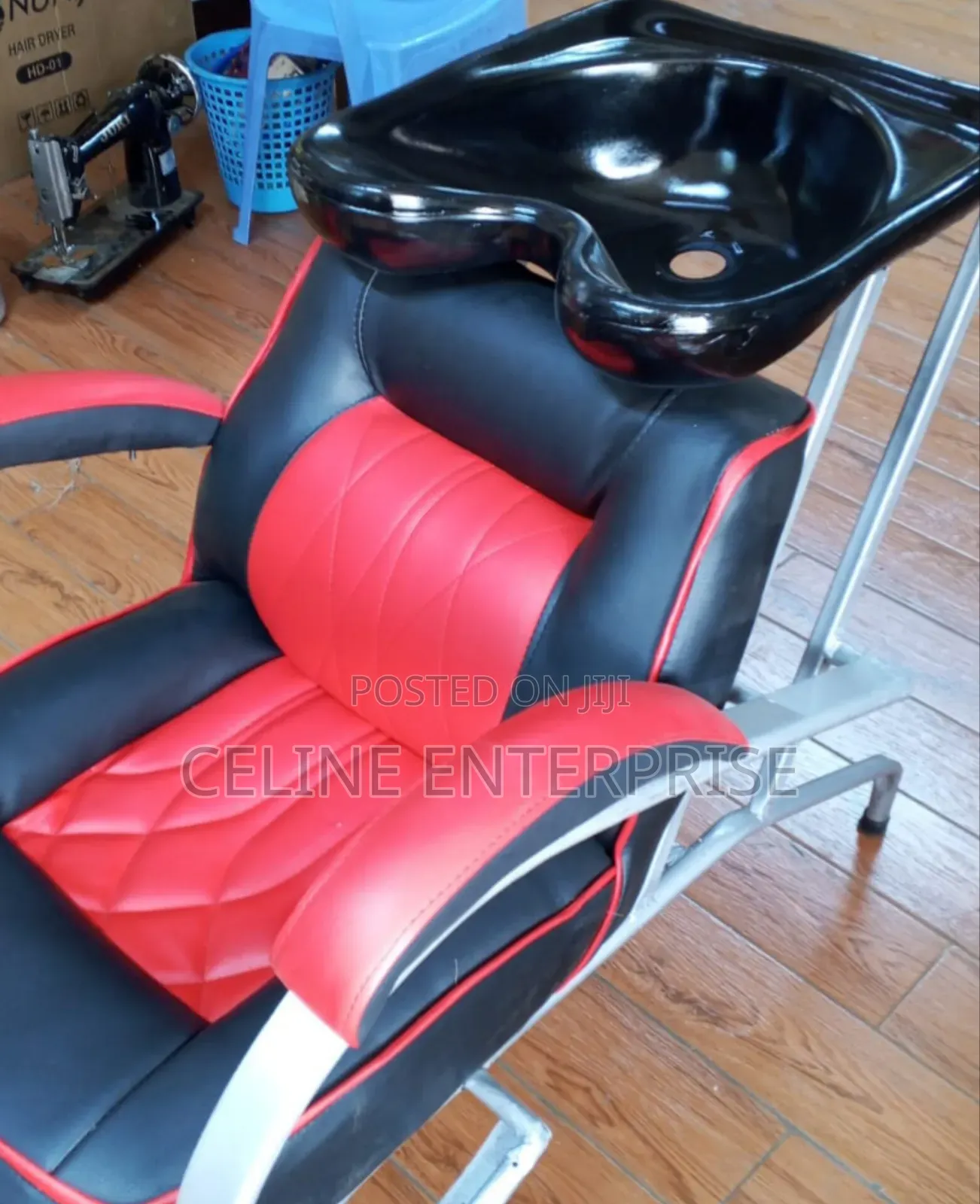 Modern Salon Shampoo Chair With Sink – Comfortable Hair Wash Unit