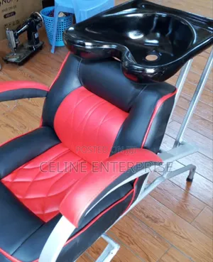 Modern Salon Shampoo Chair With Sink – Comfortable Hair Wash Unit