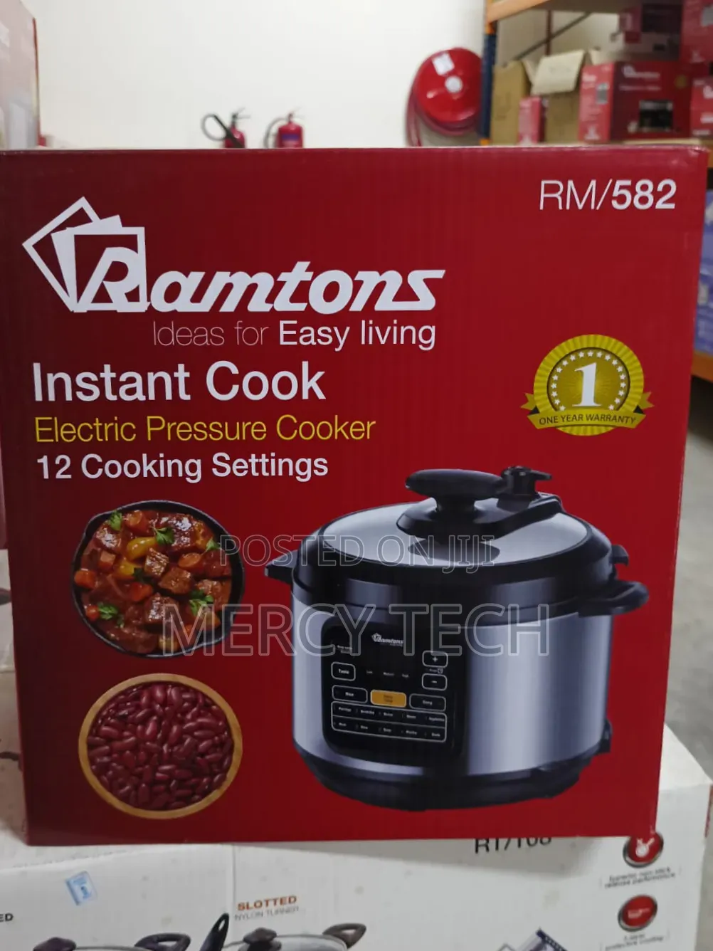 Ramtons Compact 6L Electric Pressure Cooker