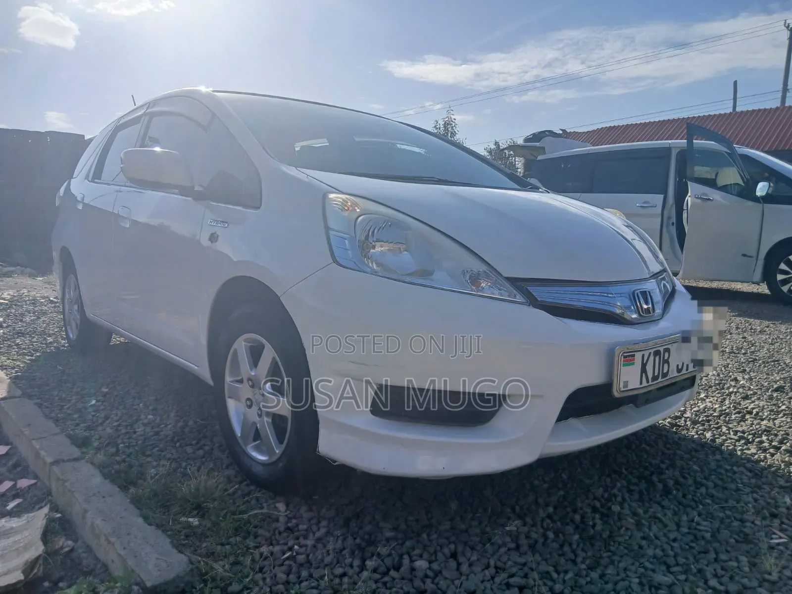 Honda Fit Shuttle 2014 Silver
