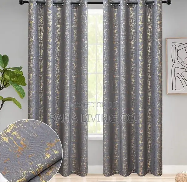 Marble Blackout Curtain