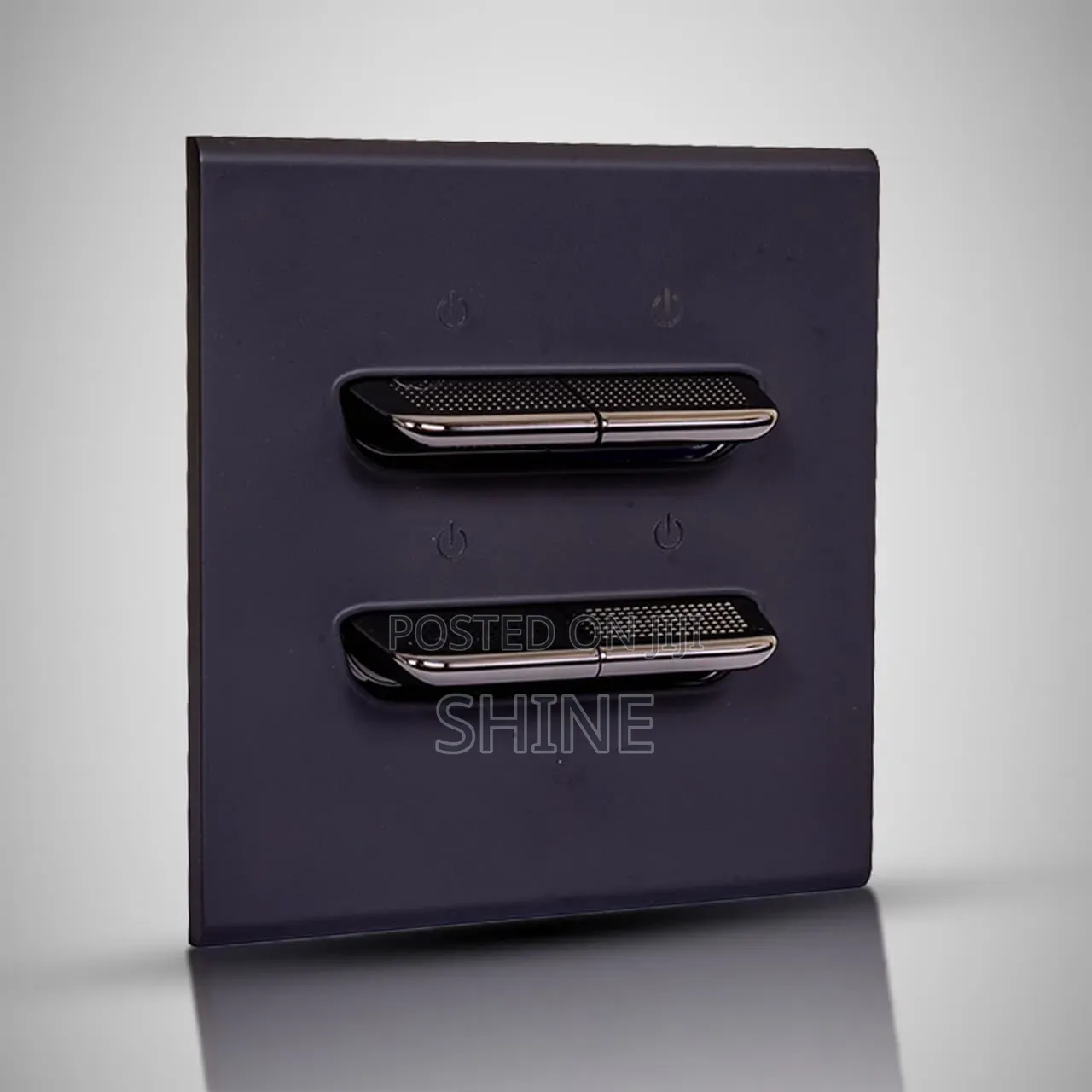 Grey Toggle Switches and Sockects
