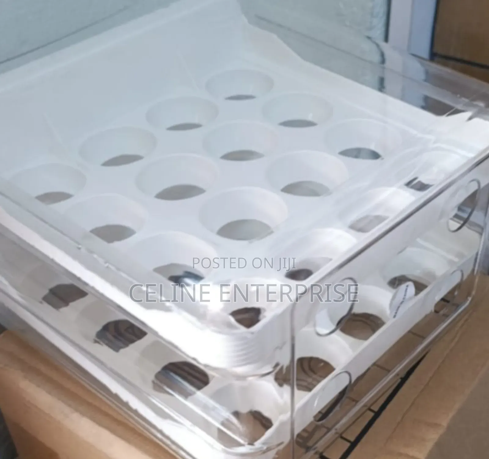 Stackable Egg Holder for Fridge and Countertop