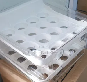 Stackable Egg Holder for Fridge and Countertop
