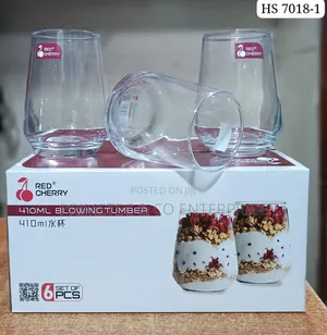 Long Canvas 6pc Beverage Glass