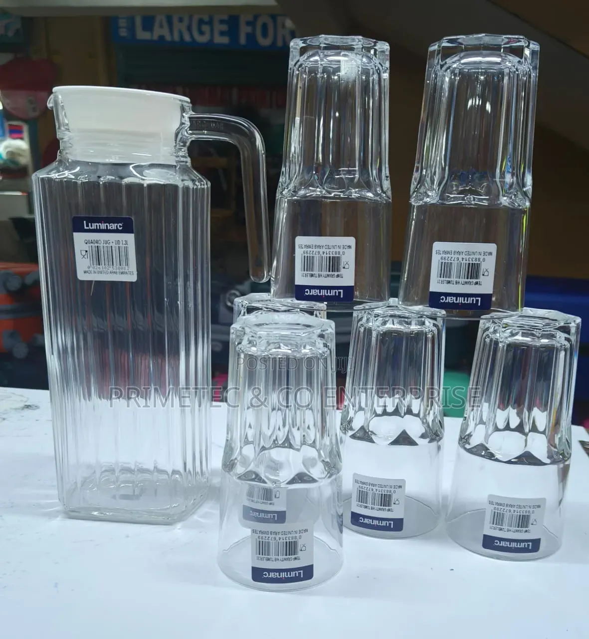 Luminarc Water Set