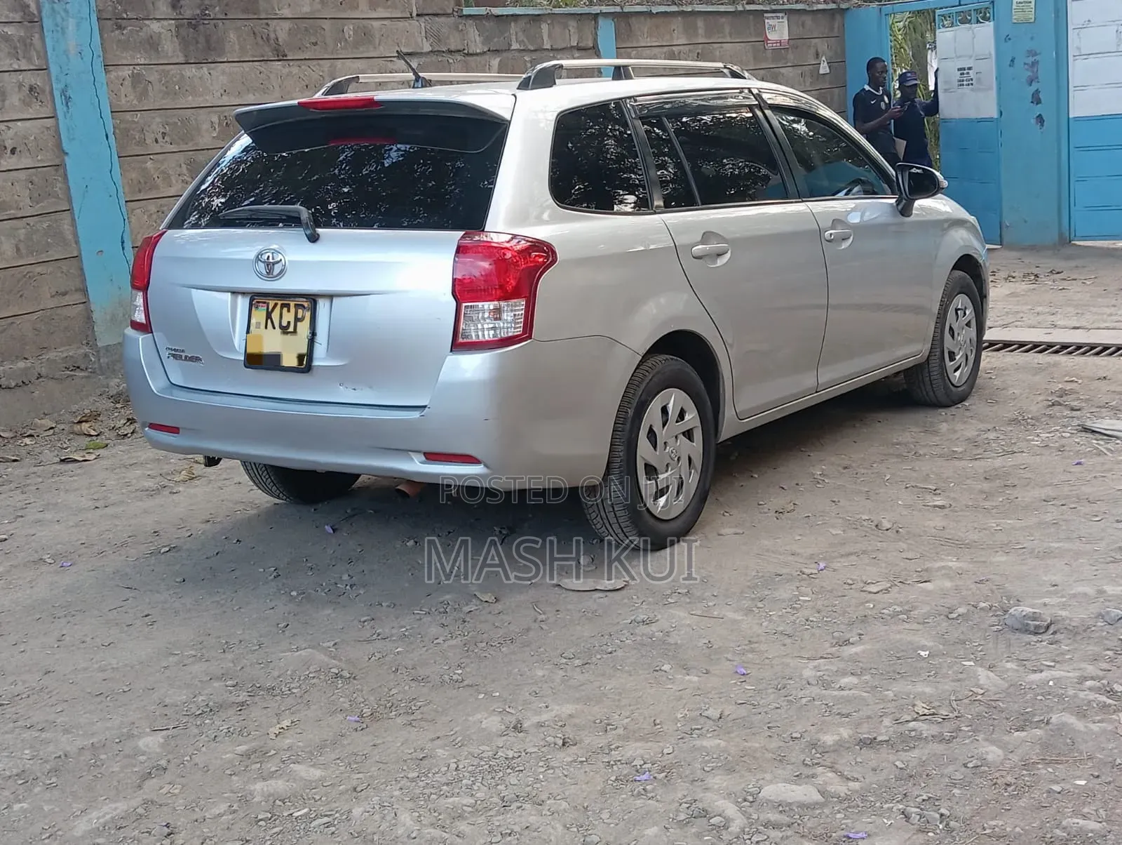Toyota Corolla Fielder 2012 Silver
