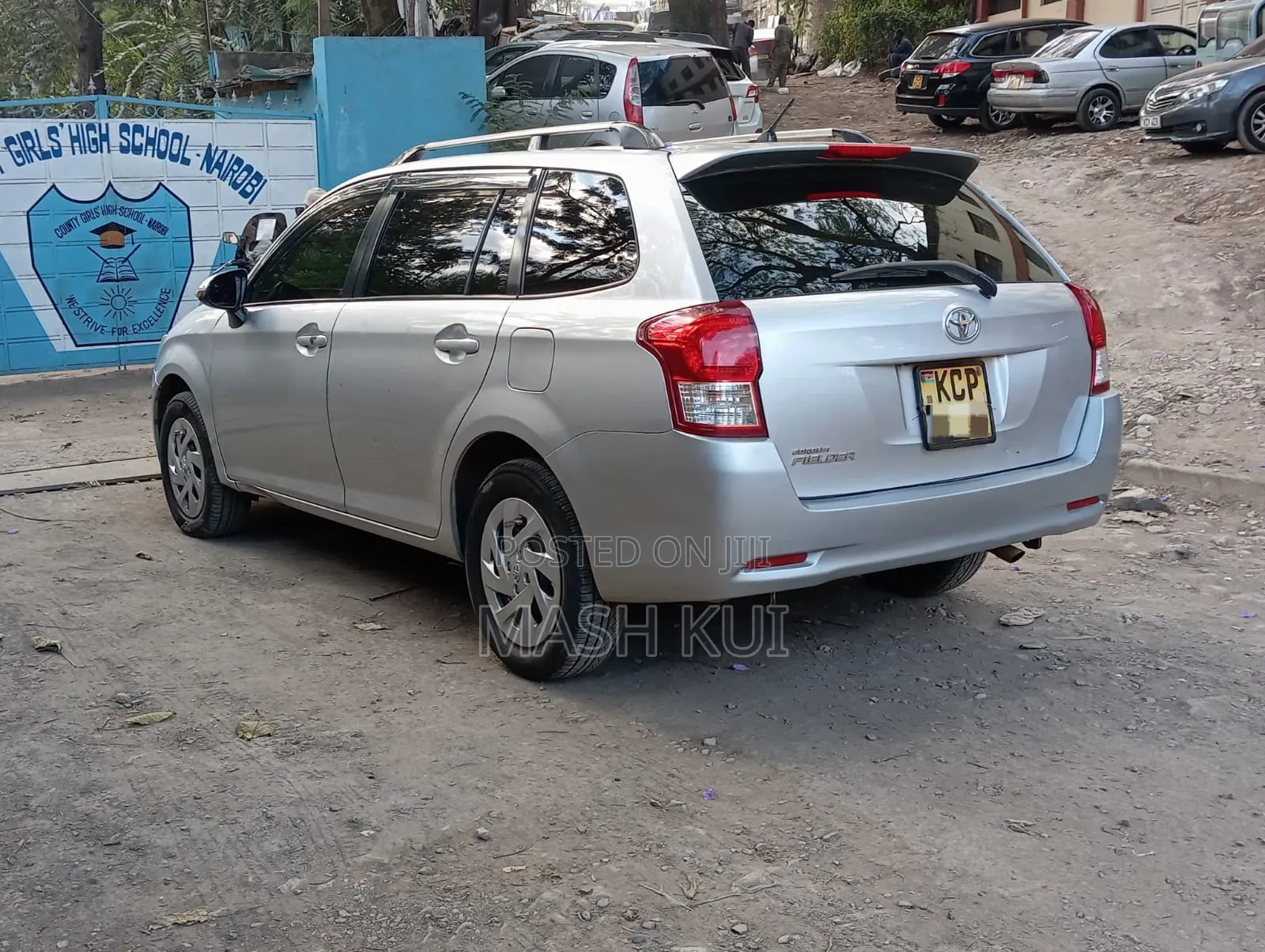 Toyota Corolla Fielder 2012 Silver