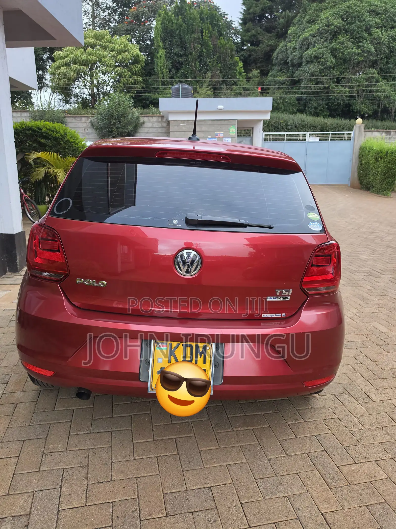 Volkswagen Polo 2015 Red