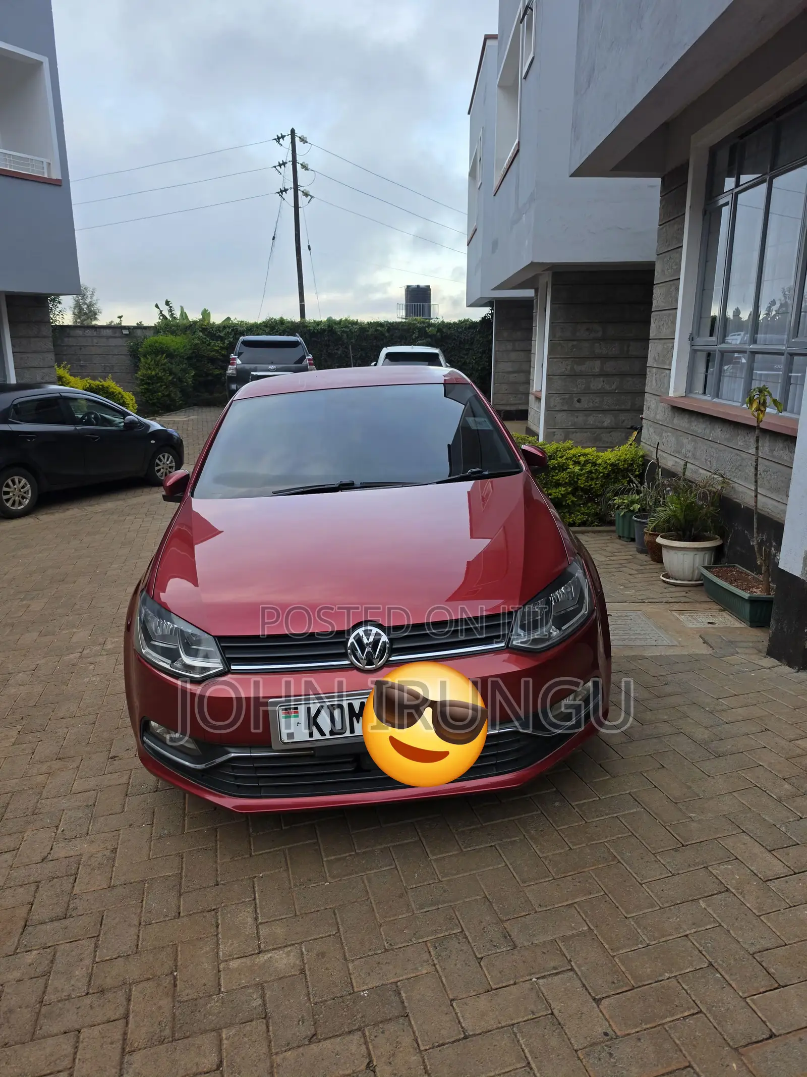 Volkswagen Polo 2015 Red