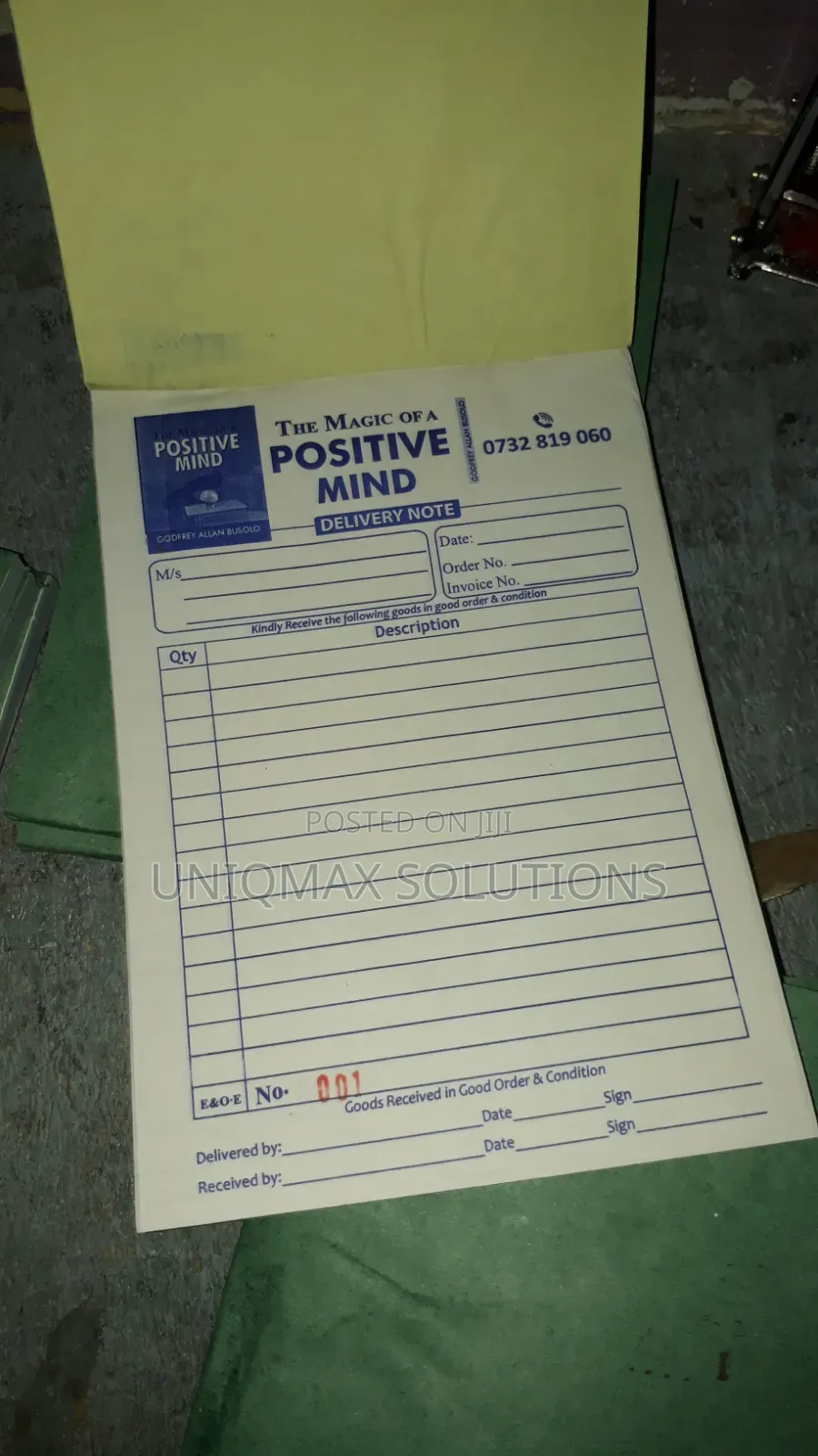 Professional Receipt Books