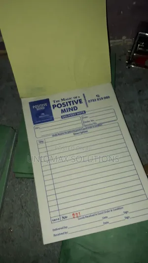 Professional Receipt Books