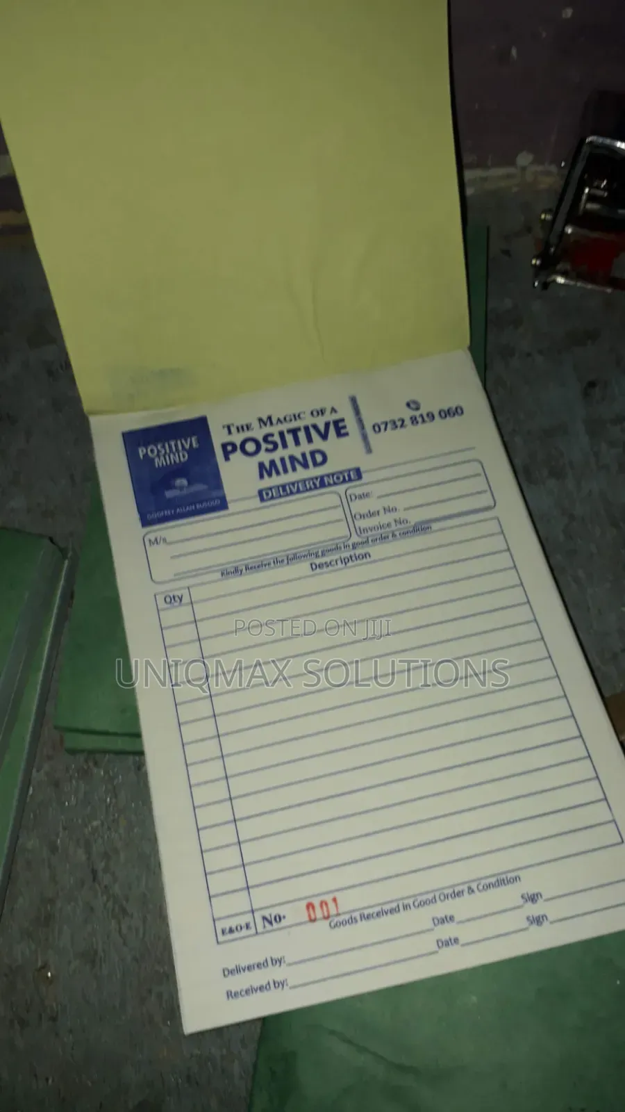 Professional Receipt Books