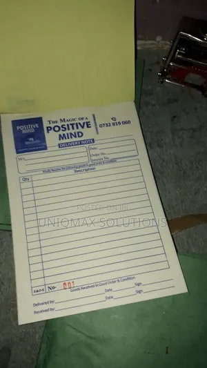 Professional Receipt Books