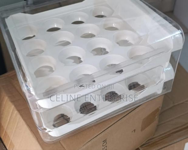 Large-Capacity Egg Organizer for Fridge and Kitchen - main view