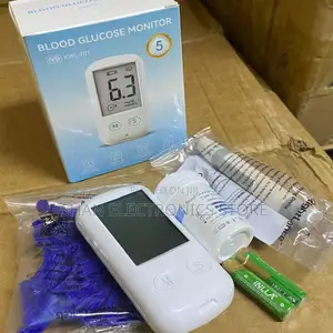 Compact T01 Blood Glucose Monitor With Testing Accessories