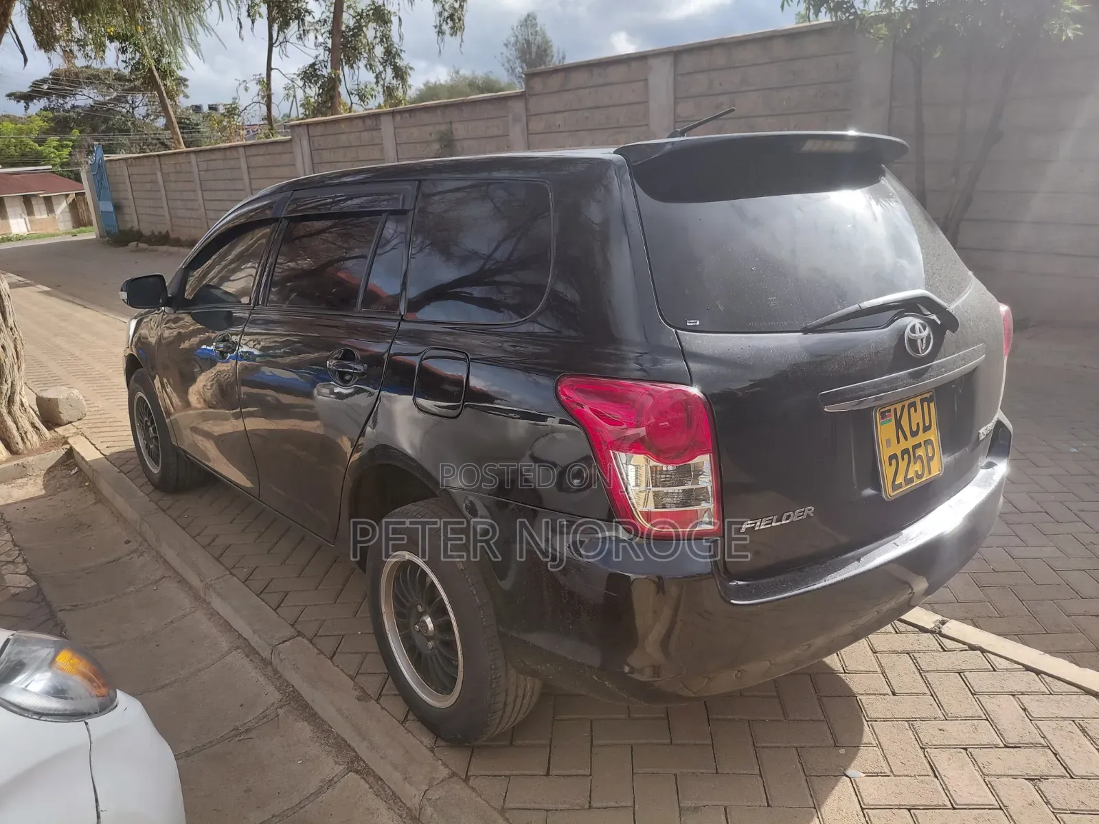 Toyota Corolla Fielder 2008 Black