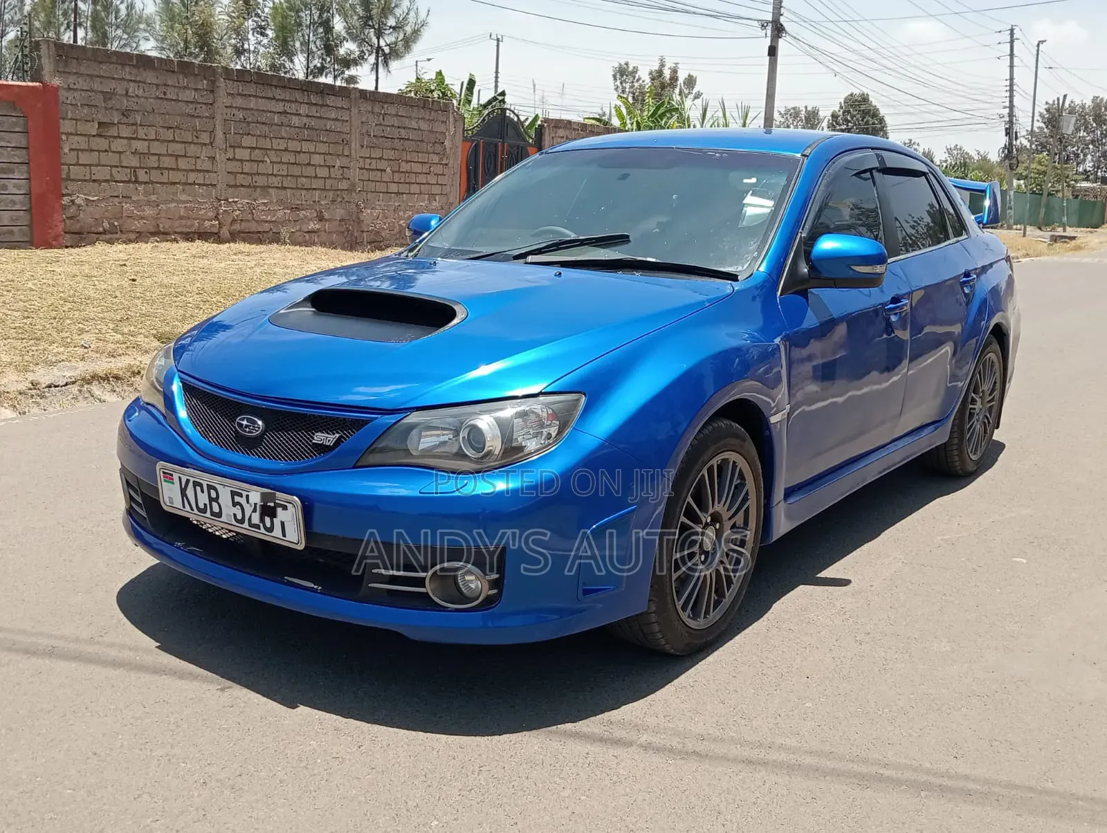Subaru Impreza 2008 Blue