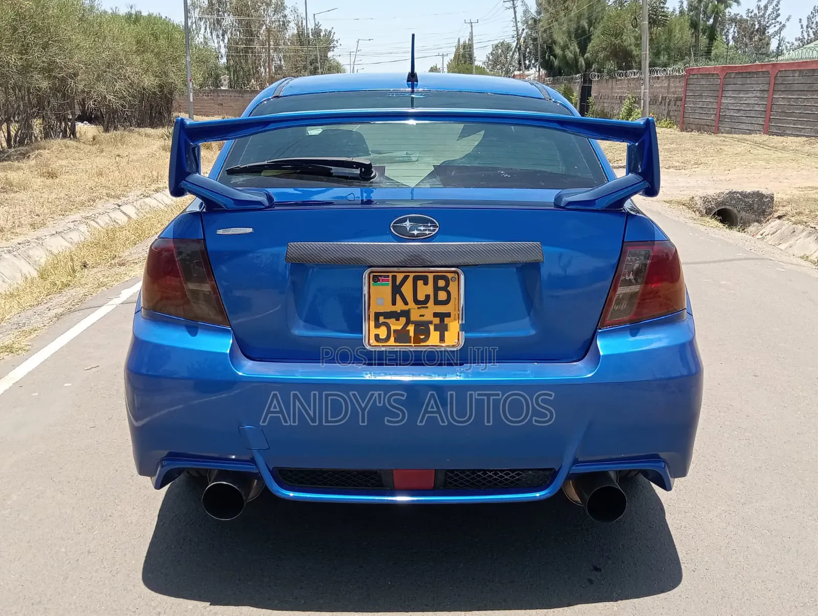 Subaru Impreza 2008 Blue