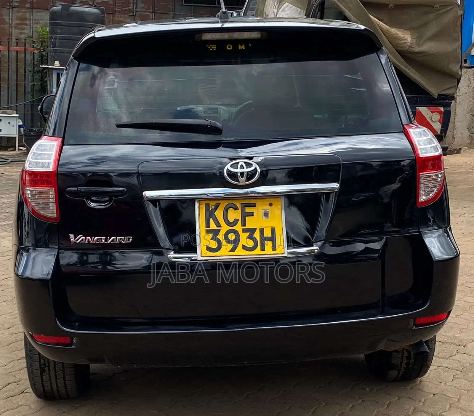 Toyota Vanguard 2008 Black