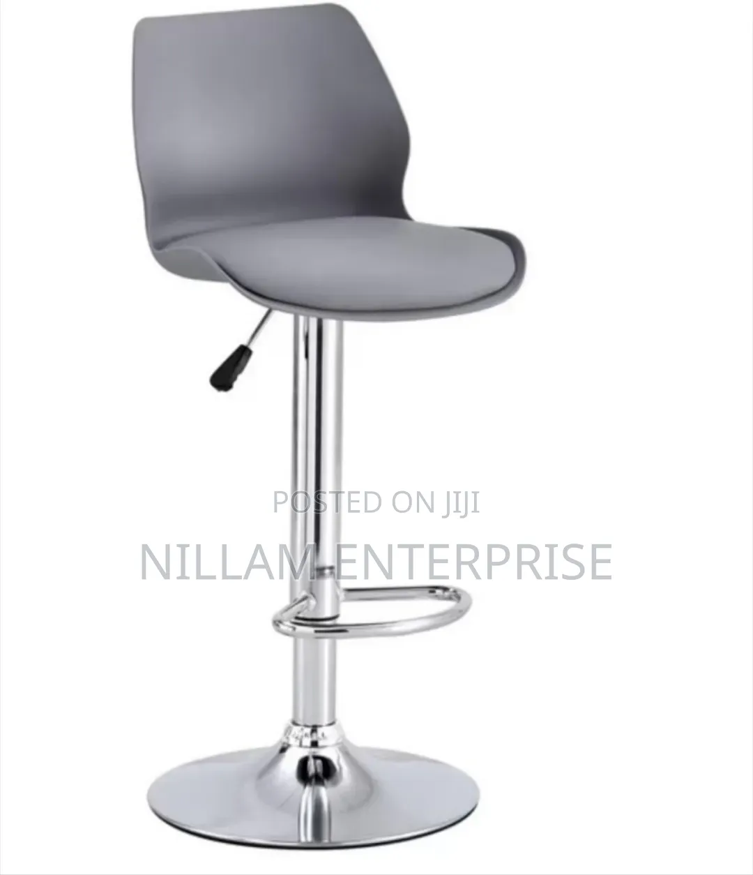 Grey Adjustable Bar Stools*