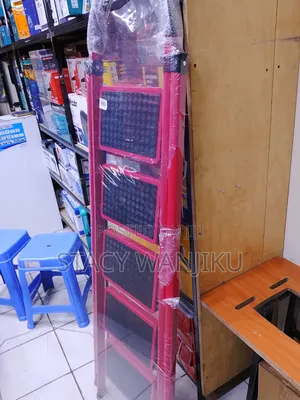 5step Ladder With Protective Mesh