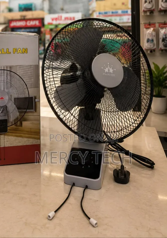 Starworth 18" Wall Fan With Remote