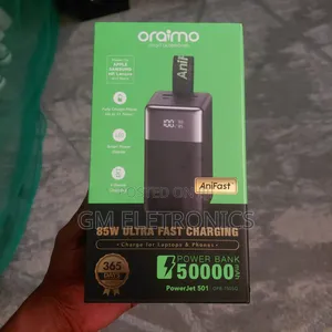 Oraimo-PowerJet 501 50000mAh 85W Power Bank
