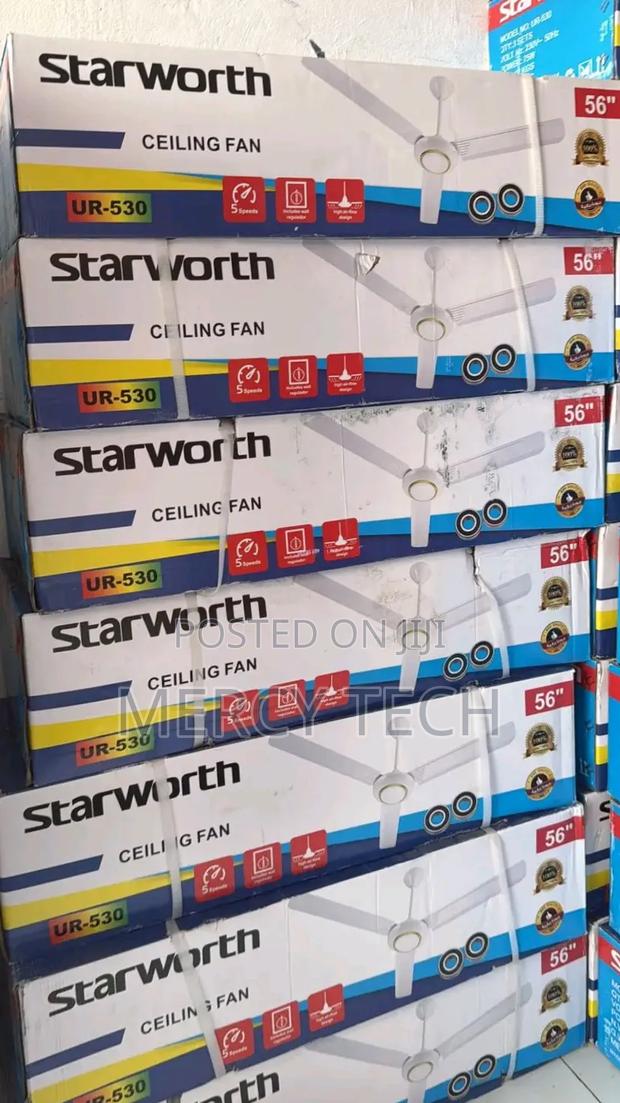 Starworth Compact Ceiling Fan 24" - thumbnail 2