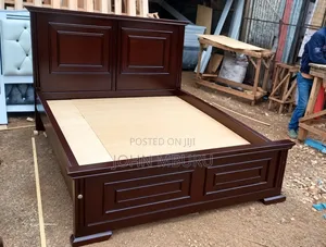 Chocolate Block Board Bed 5by6