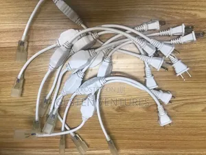 Brand New 2 Pin LED Strip Light Power Adaptors Hy9
