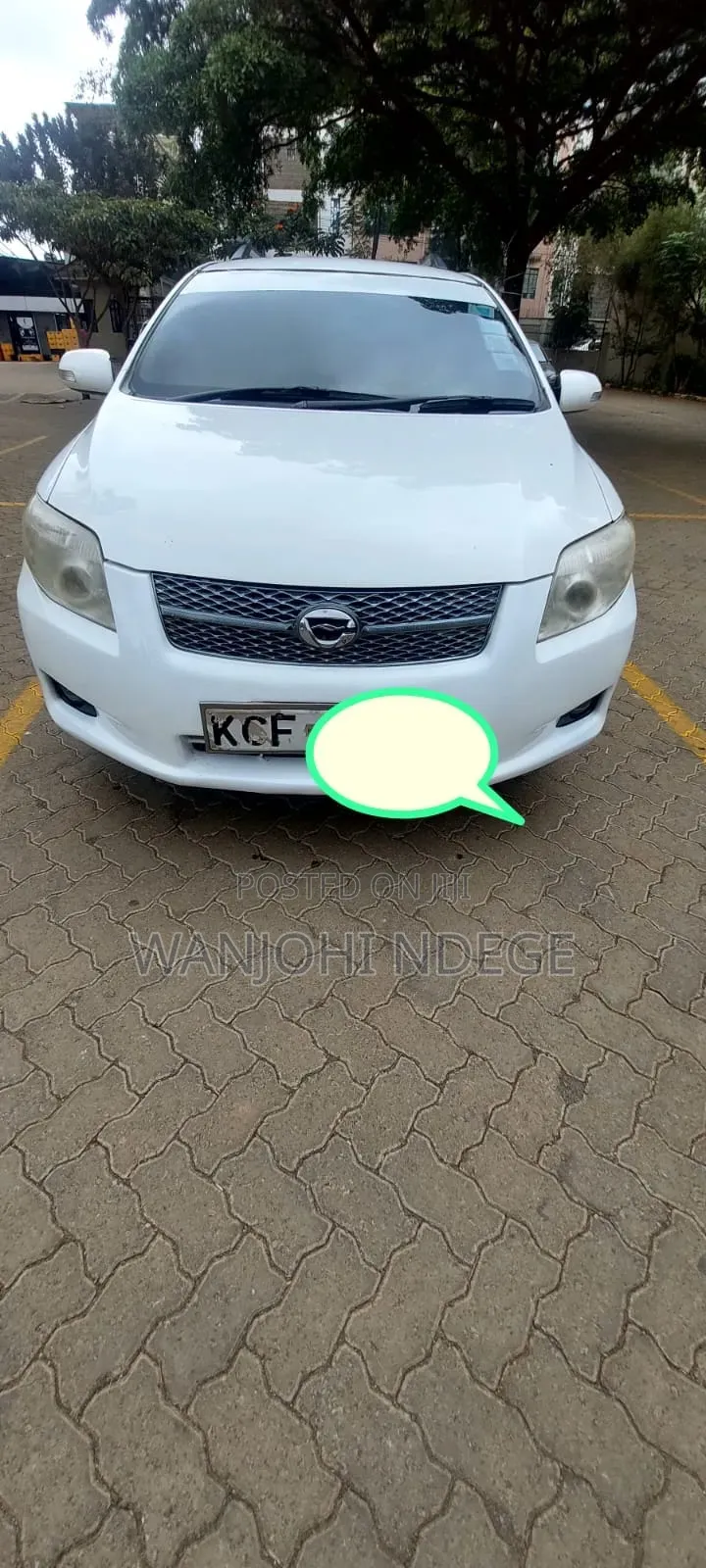 Toyota Corolla Fielder 2008 White