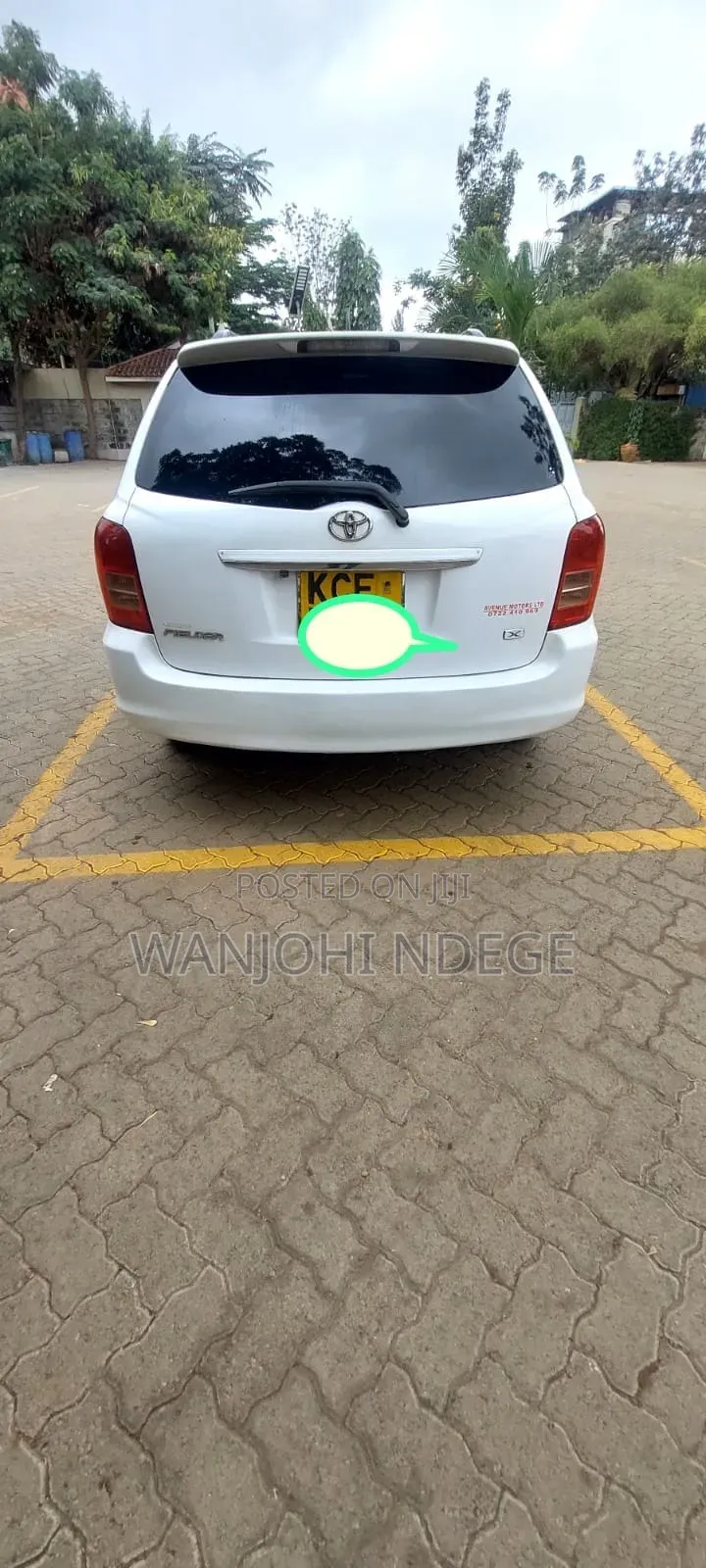 Toyota Corolla Fielder 2008 White