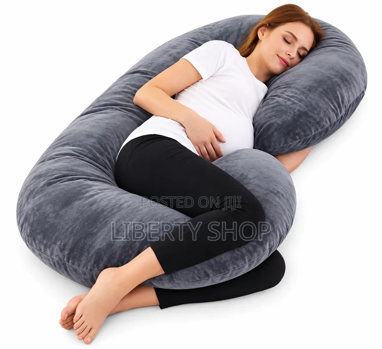 Velvet Standard Pregnancy Pillow C Type