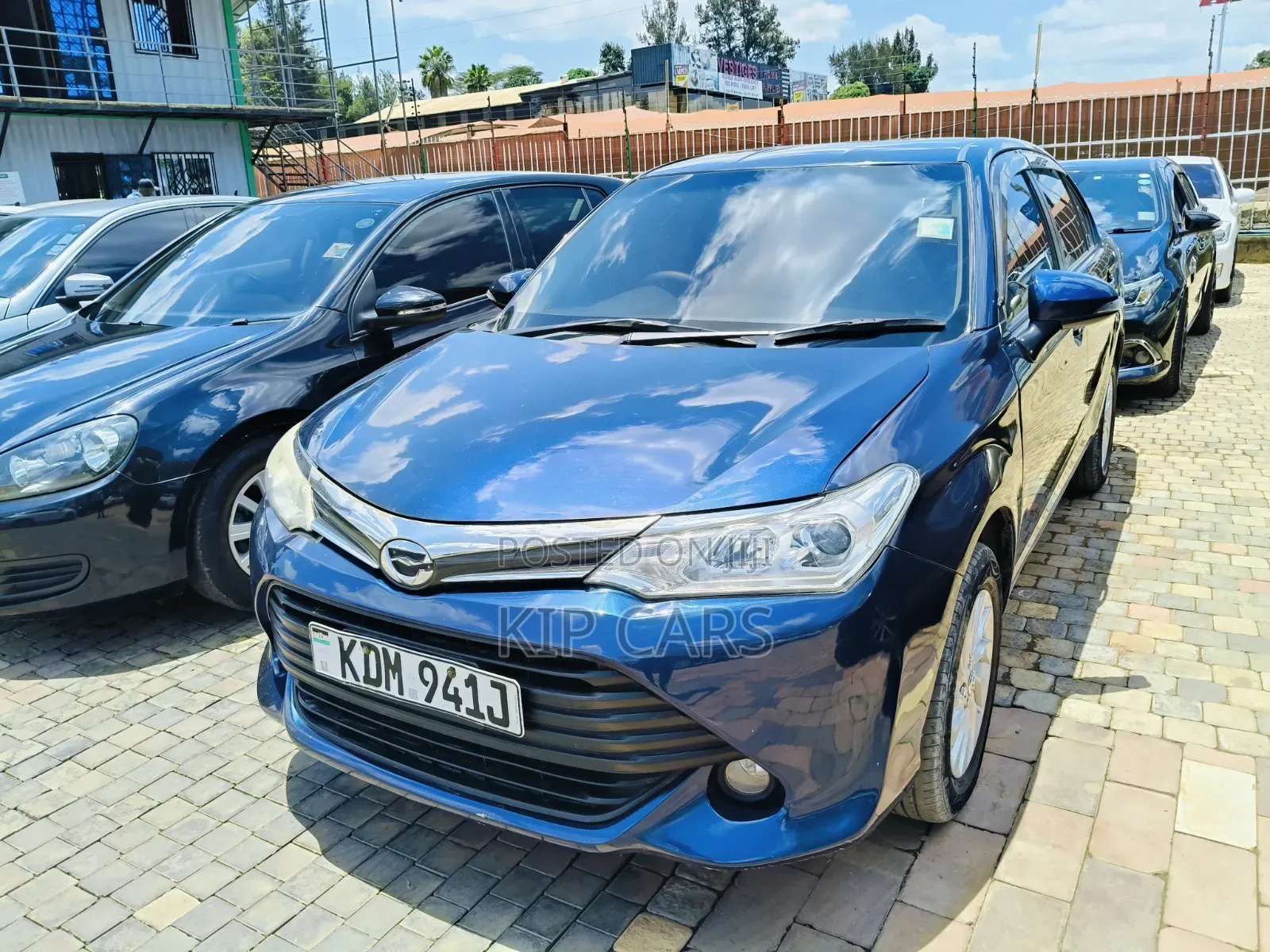 Toyota Axio 2016 Blue