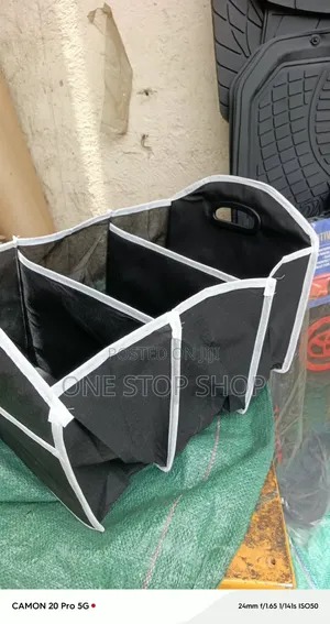 Multi Compartments Storage Foldable Car Boot Organizer