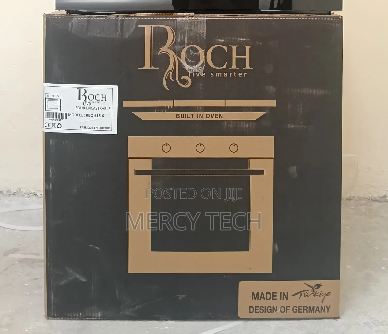 Roch 60cm Built-in Oven (RBO-615X)