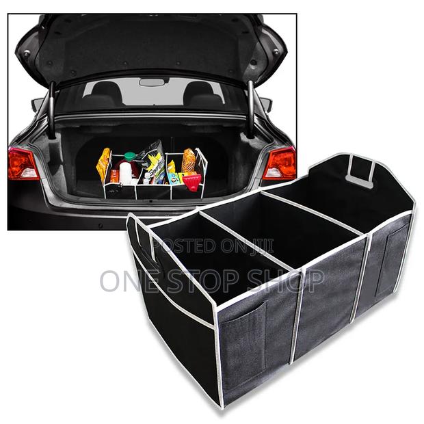 Lightweight Car Trunk Canvas Boot Collapsible Organizer - main view