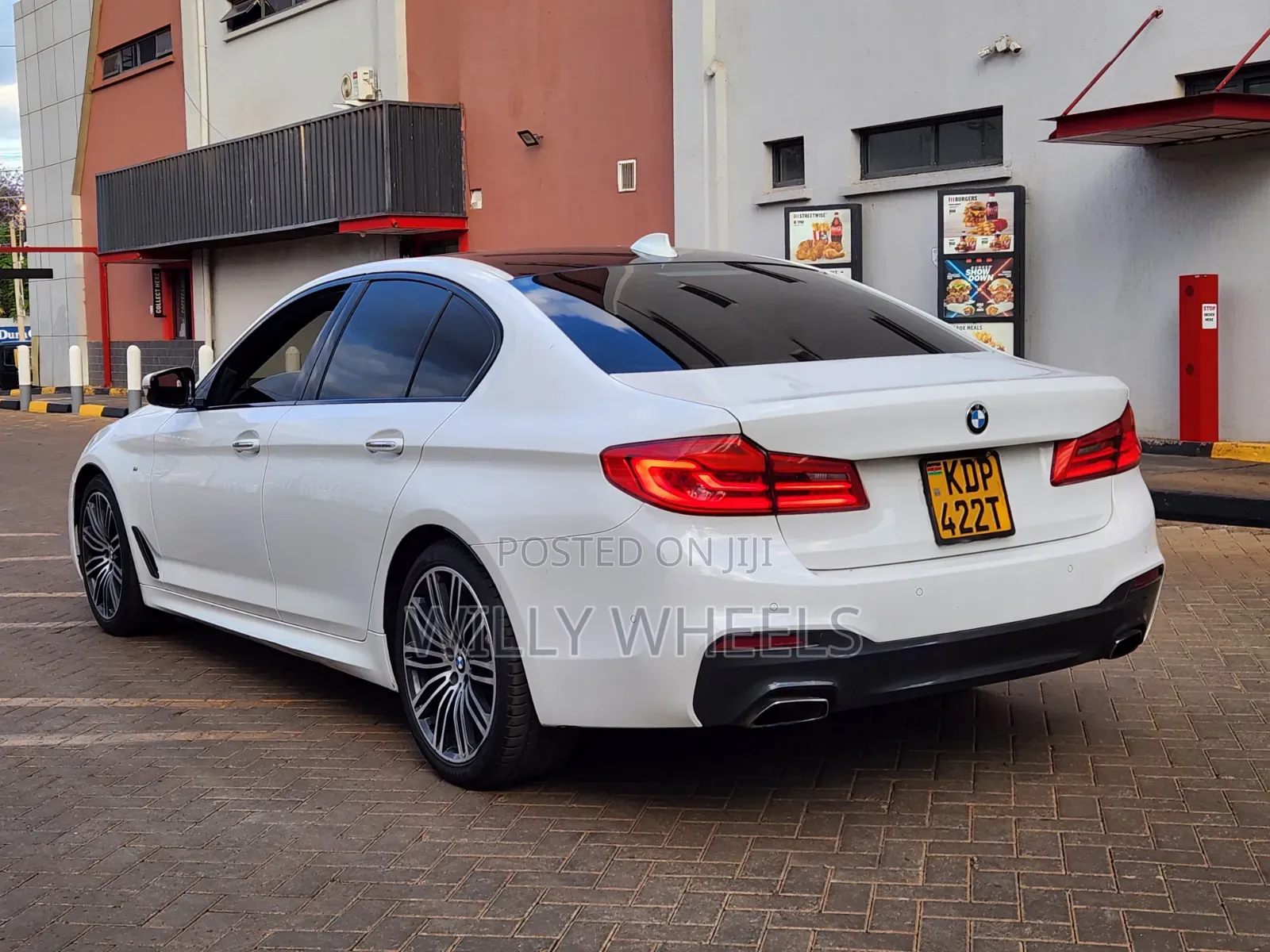 BMW 523i 2017 White