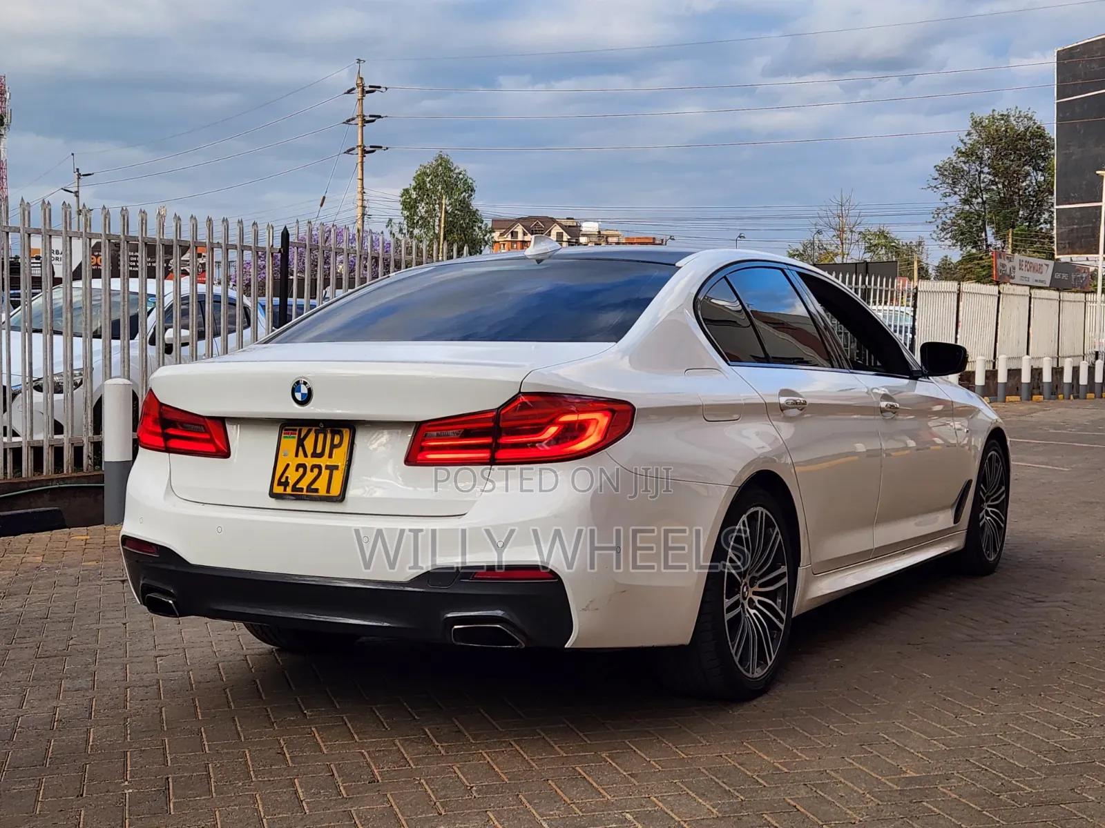 BMW 523i 2017 White