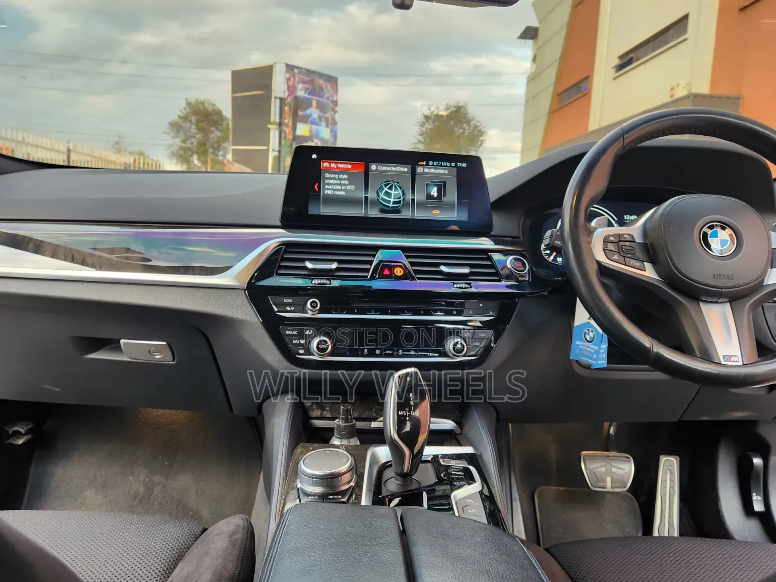 BMW 523i 2017 White