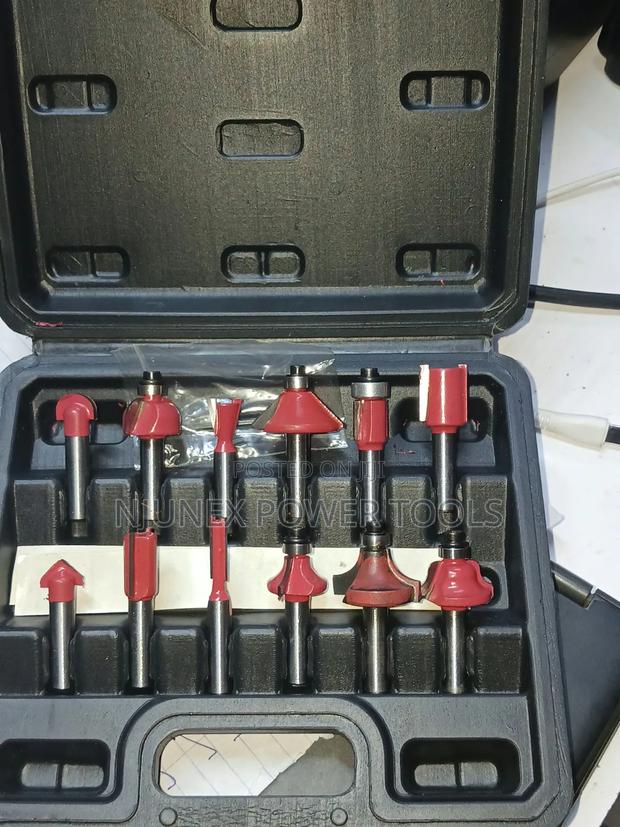 12-Piece Woodworking Router Bit Set - main view