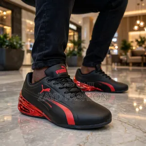 Puma Black Red